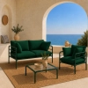 Zestaw Wypoczynkowy Ogrodowy BELLANTI Venezia Deep Emerald 3os.